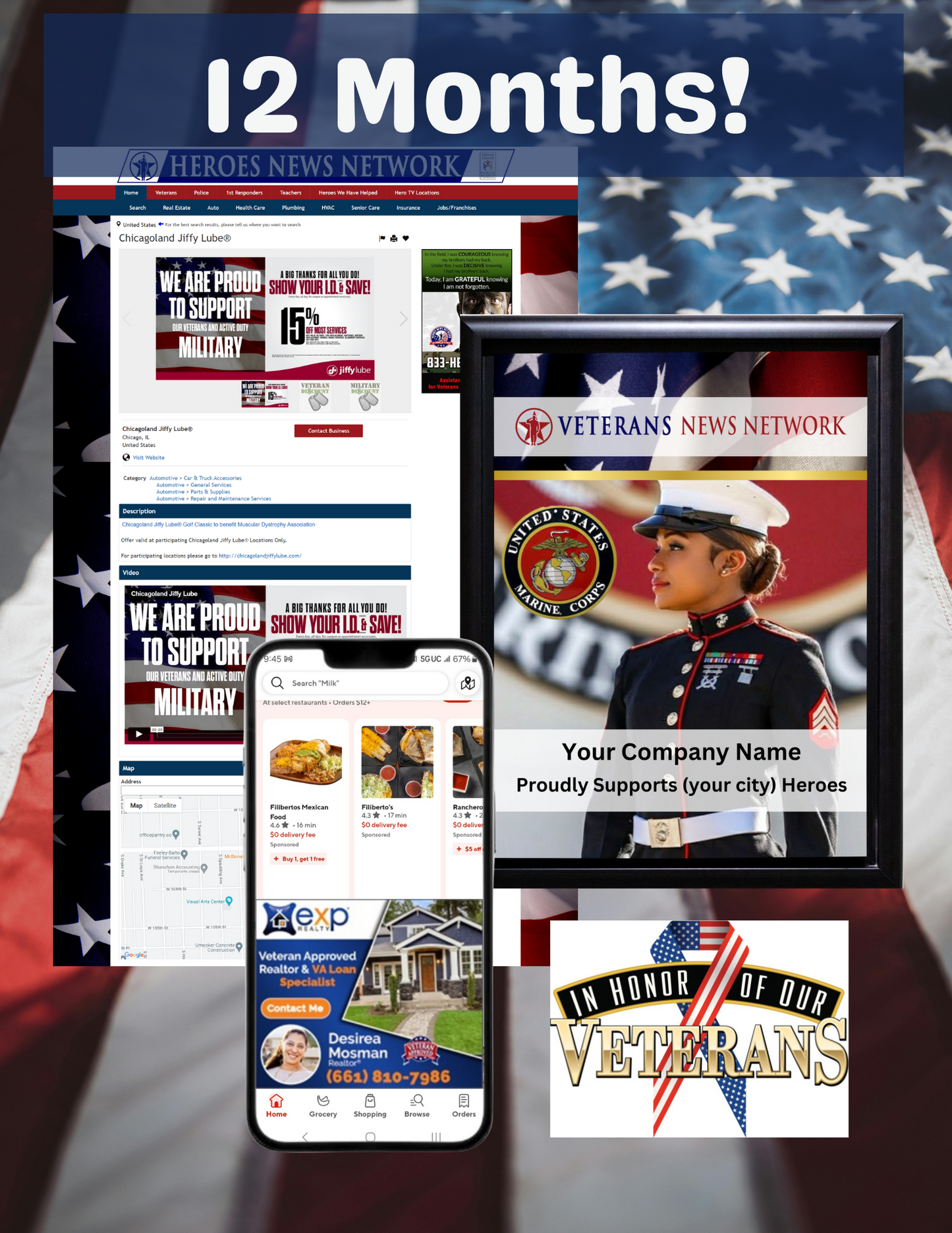 12 Month Veteran Success Champion Plan