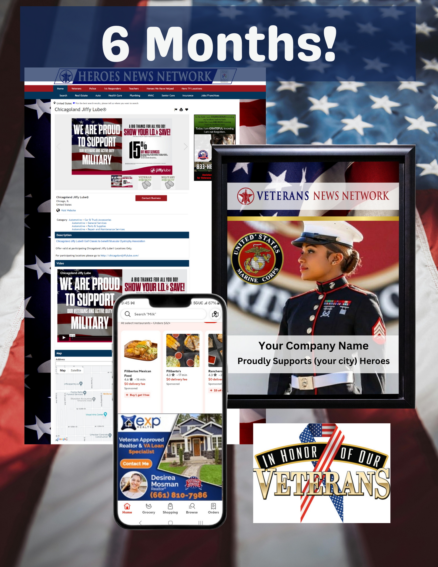 6 Month Veteran Success Heroes Choice Plan