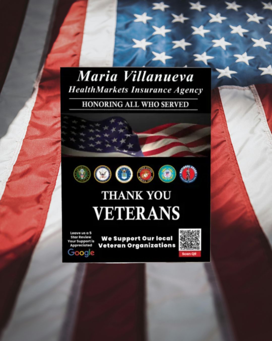 8 by 10 inch Acrylic Wall Placard
